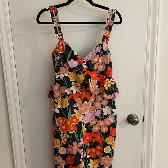 SAYLOR INES Poplin Jumpsuit Sweetheart - Picture 6 of 6